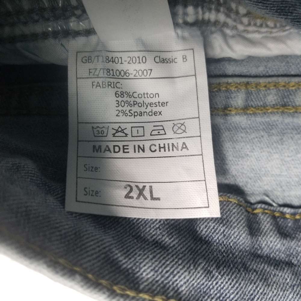 NOVA BLUE WOMEN'S JEANS SIZE 2XL 34 - Picture 4 of 13